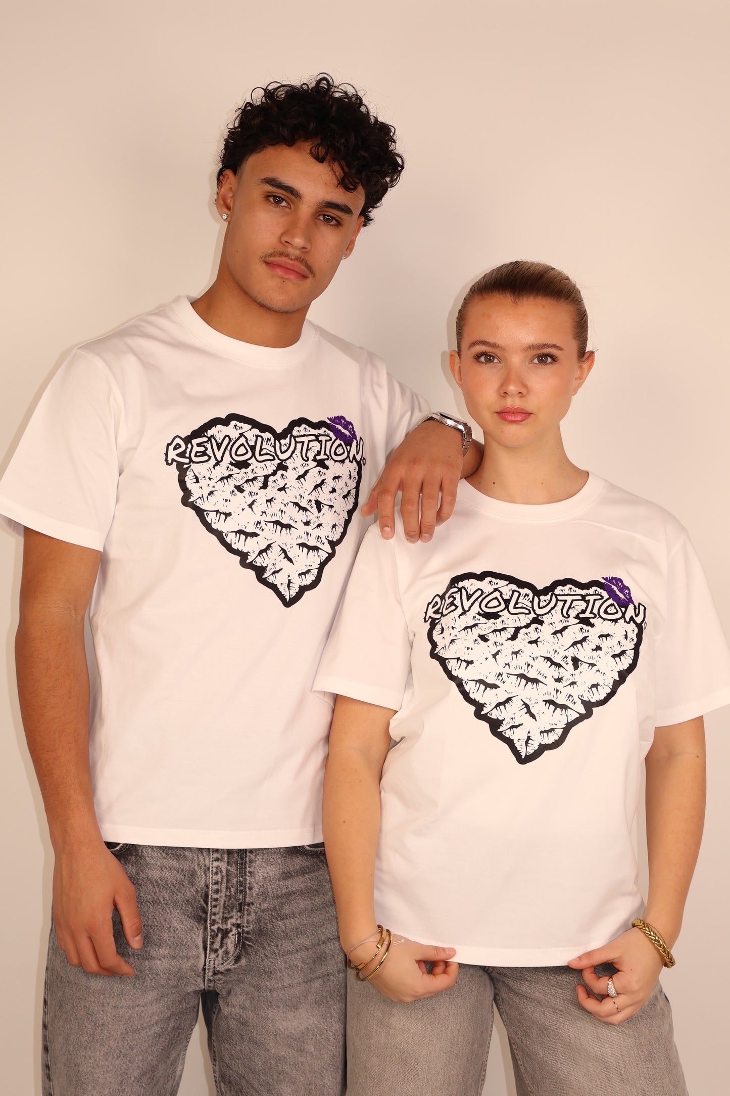 t-shirt coeur