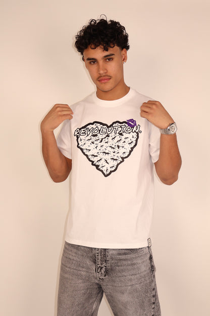 t-shirt coeur
